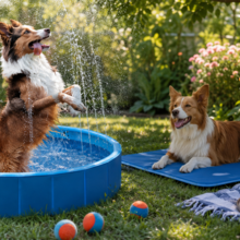 honden verkoelend spelen