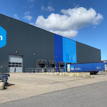 nieuw distributiecentrum plein